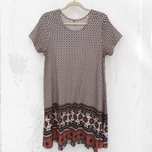 Sauci Soft & Comfortable Printed Dress – Size M/L